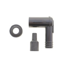 Наконечник свічки запалювання (чорний) (90°/14mm) (LB10F)
