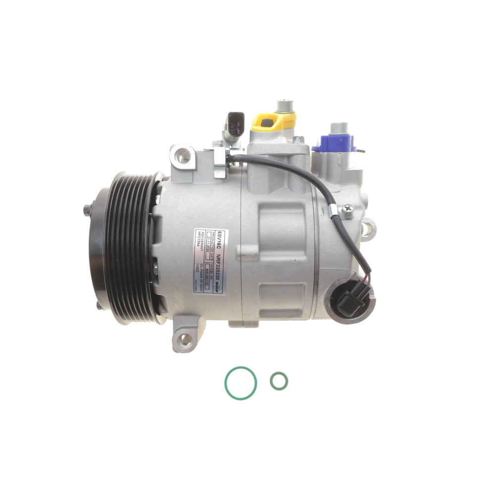 Компресор кондиціонера VW Touareg 3.0TDI/4.2/Porsche Cayenne 4.5/4.5 02-10 (7PK/d=120mm)
