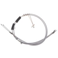 Трос ручника (задній) Ford Connect 02- (-ABS) (висока база) (барабанний гальма)