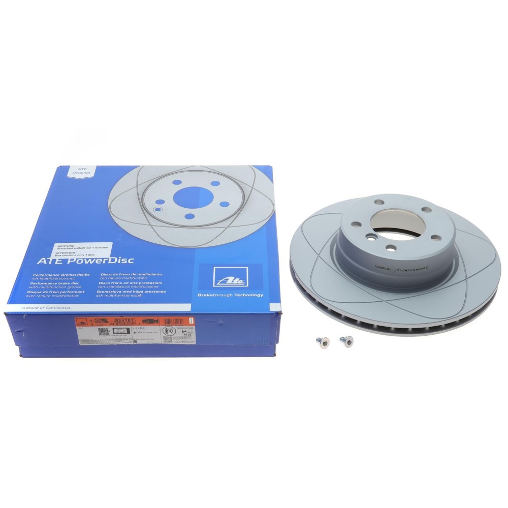 Диск гальмівний (передній) BMW 5 (E60/E61) 2.0-3.0 03-10 (310x24) PowerDisc