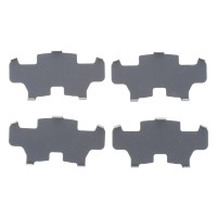 Комплект протискрипних пластин (передніх) Toyota Corolla 01-08/Prius 03-09/Yaris 99-05