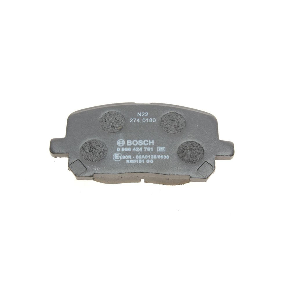 Колодки гальмівні (передні) Toyota Avensis/Corolla 01-10 (Akebono)