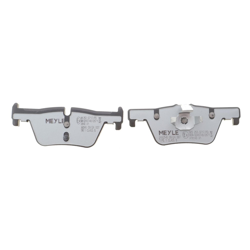 Колодки гальмівні (задні) BMW 3 (F30/F31/F34)/4 (F36) 11-