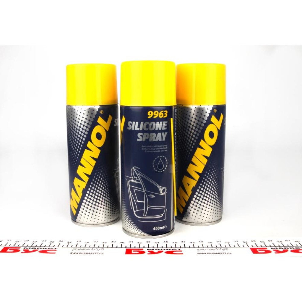 Змазка силіконова Silicone Spray (450ml) заміна на 9963 MANNOL