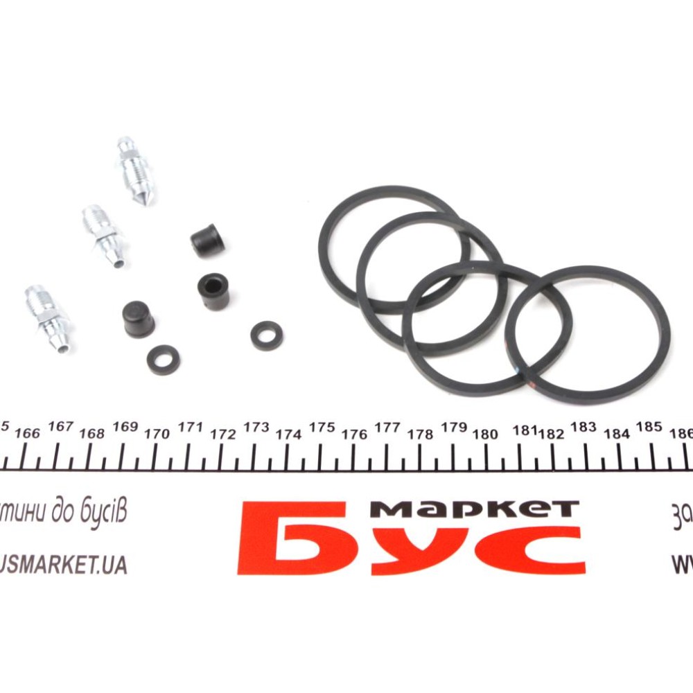 Ремкомплект супорта (переднього) Iveco Daily 85-99 (d=44mm) (+4 поршня)