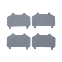 Комплект протискрипних пластин (передніх) VW Touareg 02-18/Land Rover Range Rover 02-13