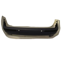 Бампер (задній) BMW 5 (E39) 96-03 (із отв. PDC, 2-сторонній вихлоп) M5