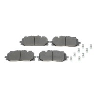 Колодки гальмівні (передні) Audi A4/A5/Q5/Q7 15-/ A6/A7/A8/Q3/Q8/VW Touareg 17- (Akebono) ATE Ceramic