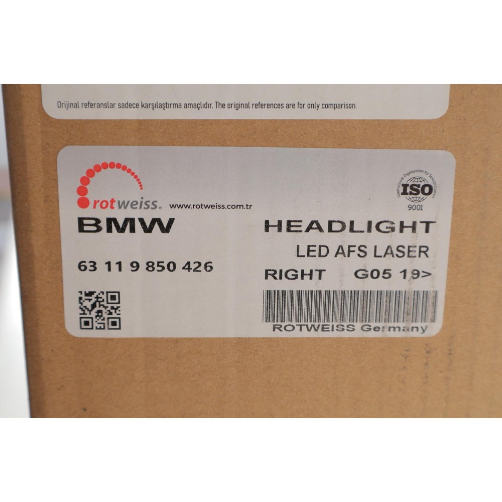 Фара (R) BMW X5 (G05/F95)/X6 (G06/F96) 19- (LED)