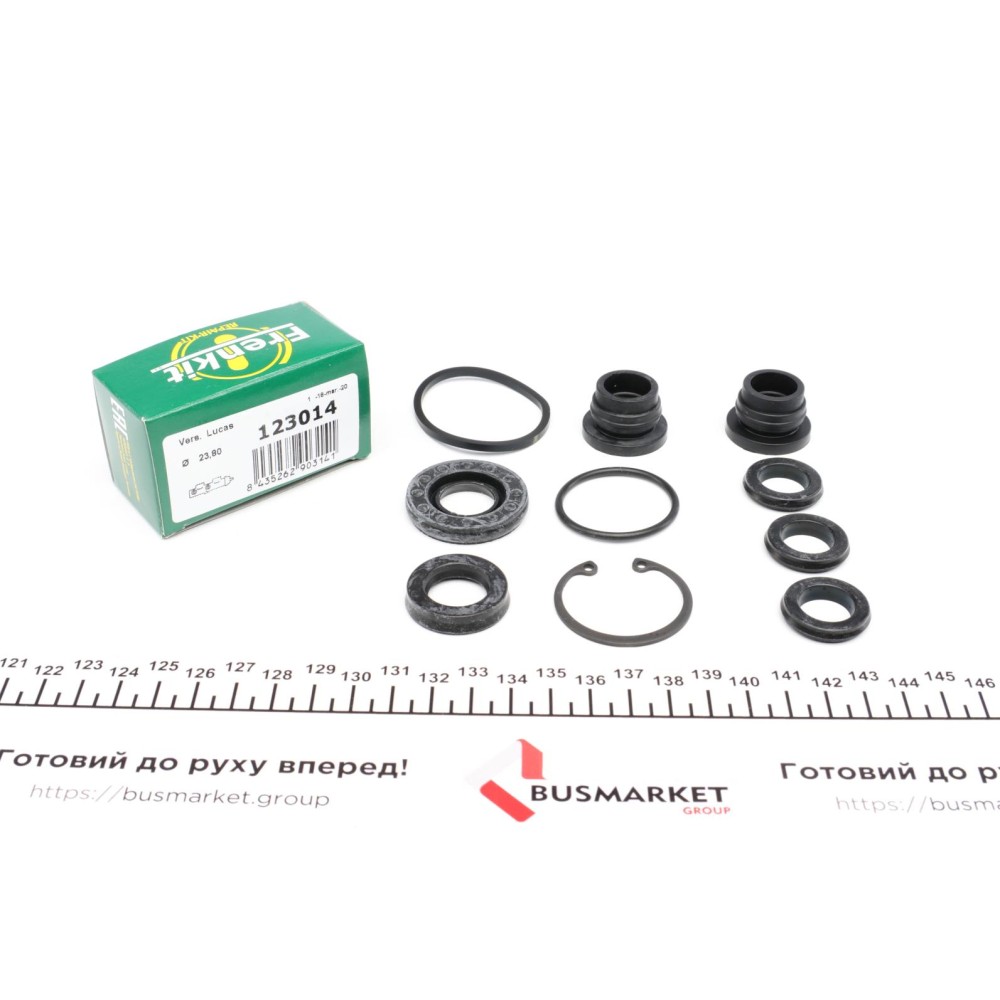 Ремкомплект циліндра гальмівного (головного) Audi A6/VW Passat 96-04 (d=23,8mm) Lucas