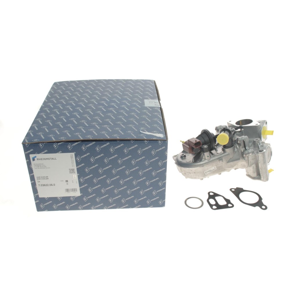 Радіатор рециркуляції ВГ Fiat Doblo 1.3 D 10-