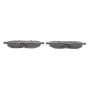 Колодки гальмівні (задні) Citroen C4 09-/DS4/DS5 11-15/Peugeot 308/508/3008/5008 09-18 (з прижимною пластиною)