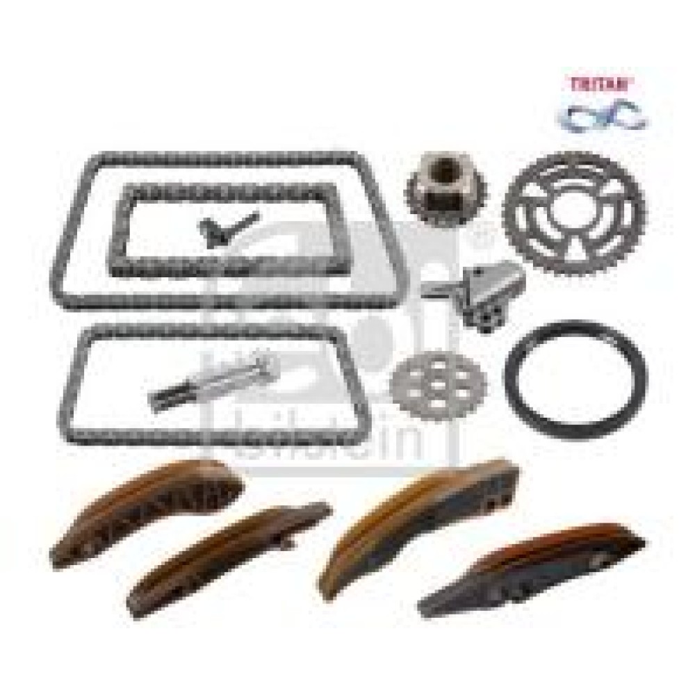 Комплект ланцюга ГРМ BMW 3 (E93/F30)/X3 (F25)/X5 (F15) 06-18 (z=86/70) (N47/B47) (з покриттям TRITAN®)
