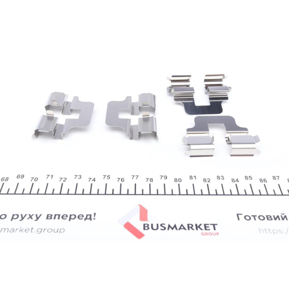 Планка супорта (заднього) прижимна (к-кт) MB A-class (W168/W169)/Vaneo (W414) 97-12