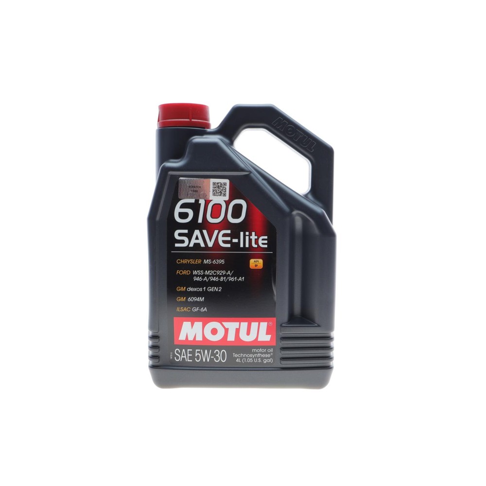 Олива 5W30 6100 Save-lite (4L) (GM dexos1 GEN2/6094 M) (API PERFORMANCE SP/ILSAC GF-6A)
