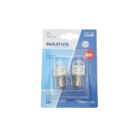 Автолампа P21W 12V 1.73W BA15s LED (червона) (к-кт 2 шт.)