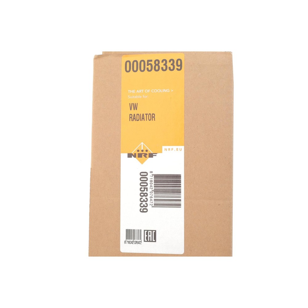 Радіатор охолодження VW Sharan/Tiguan 1.4 TSI 10-