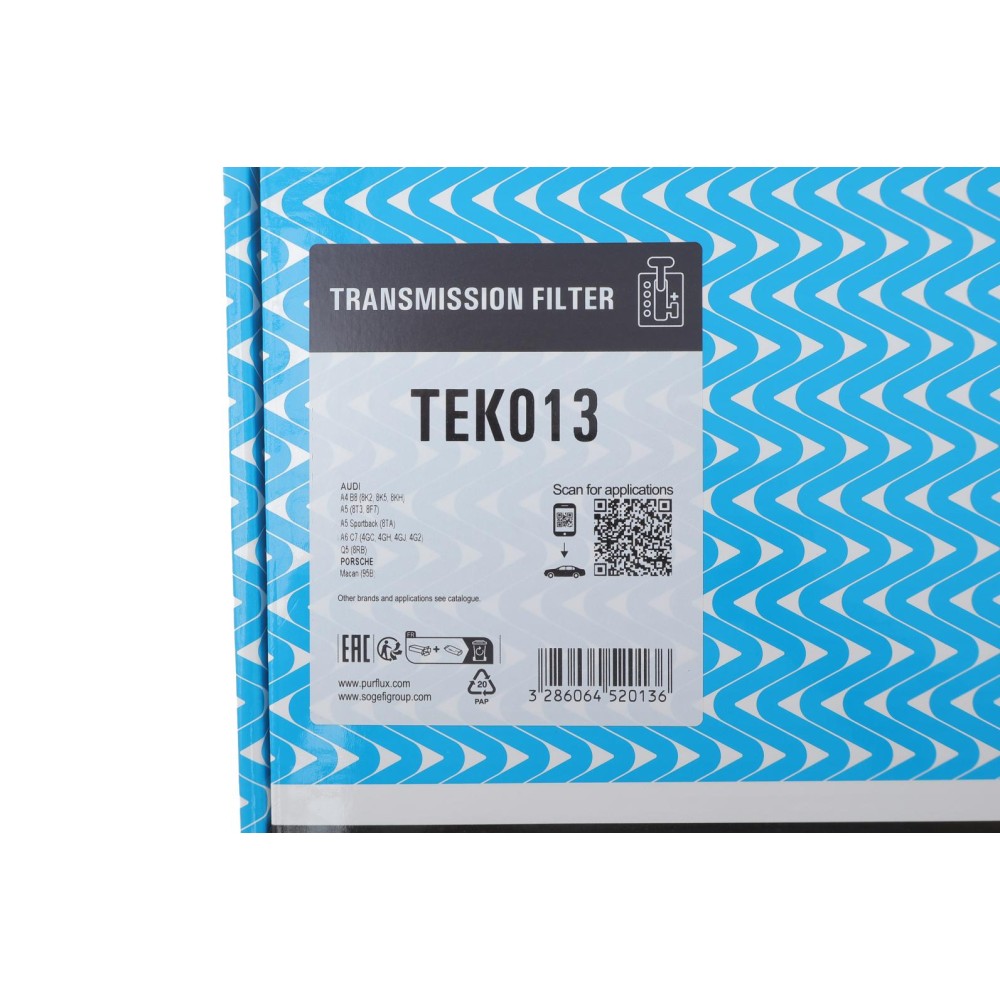Фільтр АКПП Audi A4/A5/A6/A7/Q5 1.8-4.2 07-18