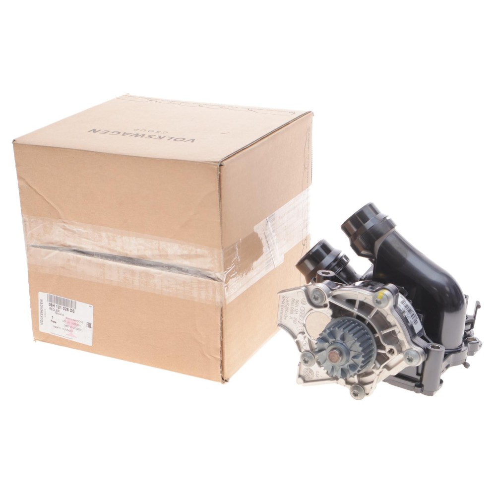 Помпа води Audi A3-A8/Skoda/Seat/VW 1.8-2.0FSI/TFSI 04- (з термостатом,датчиком t)