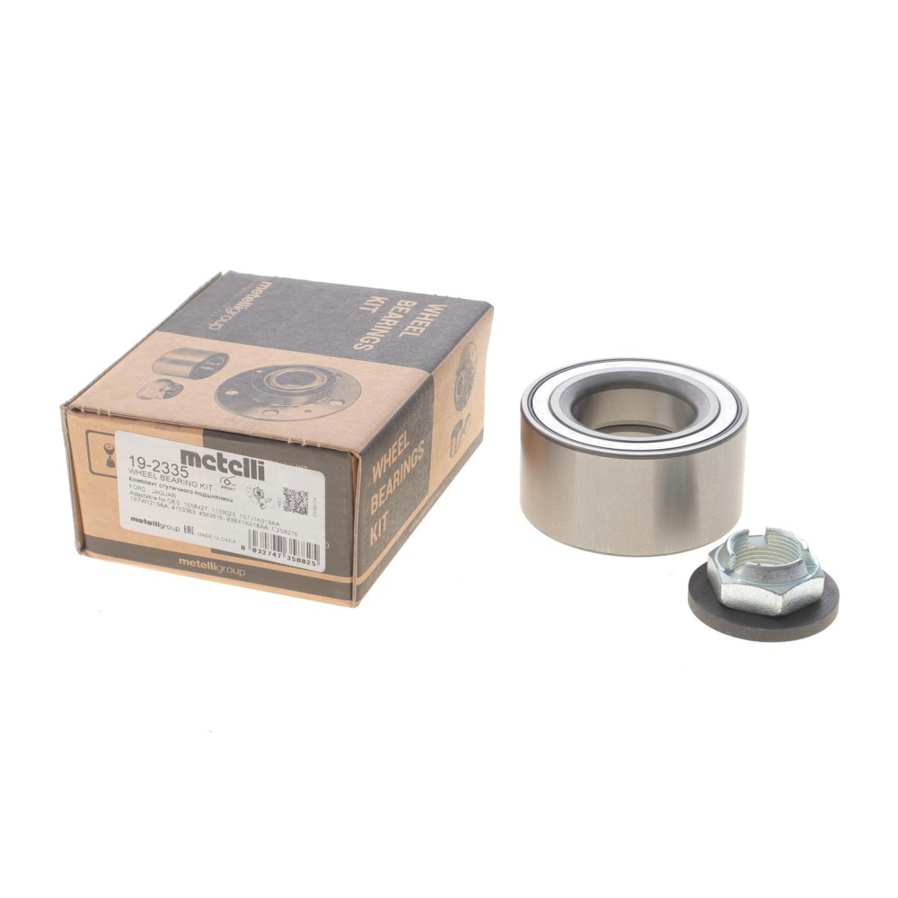 Підшипник маточини (передньої) Jaguar X-Type/Ford Mondeo III 1.8-3.0 00-09 (40х75х37) (+ABS) (к-кт)