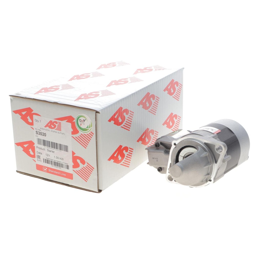 Стартер MB A-class (W168/W169) 1.4-2.1 (M166/M266) 97-12 (12V/1.0kw) (z=8)