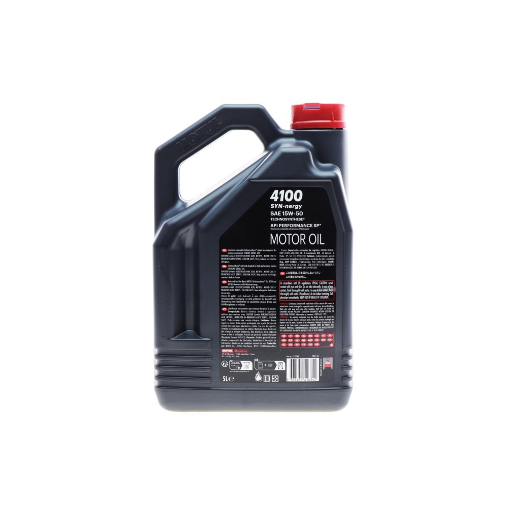 Олива 15W50 4100 Syn-nergy (5L) (API SP) (ACEA A3/B4) (113163)