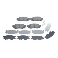 Колодки гальмівні (задні) Toyota C-HR 16--/Rav4 18-/Lexus RX 15- (Akebono)