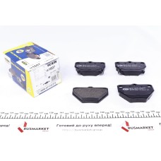 Колодки гальмівні (задні) Toyota Corolla 01-08/Prius 00-09/Yaris/Celica 99-05