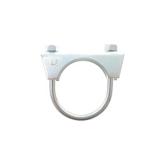 Хомут глушника Ø48 М8