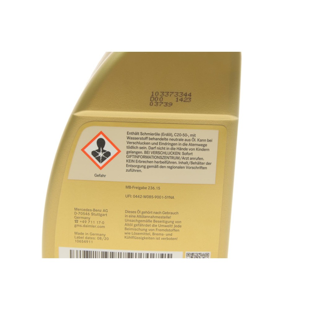 Олива АКПП MB236.15 (1L) 0019897703BAA6/000989690511AULE