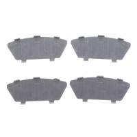 Комплект протискрипних пластин (задніх) Subaru Impreza 99-/Forester 02-12/Saab 9-2X 04-06 (Akebono)