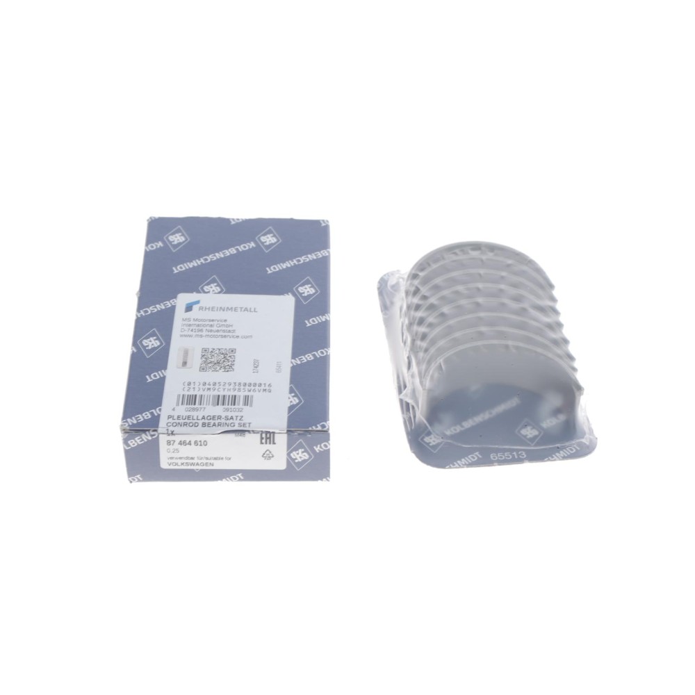 Вкладиші шатунні VW Caddy II/T3/T4 1.6/1.7/1.9 D 81-04 (+0.25)