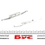Планка супорта (переднього/заднього) прижимна (к-кт) MB Sprinter 208-416/Vito (W638)/VW LT (Ate)