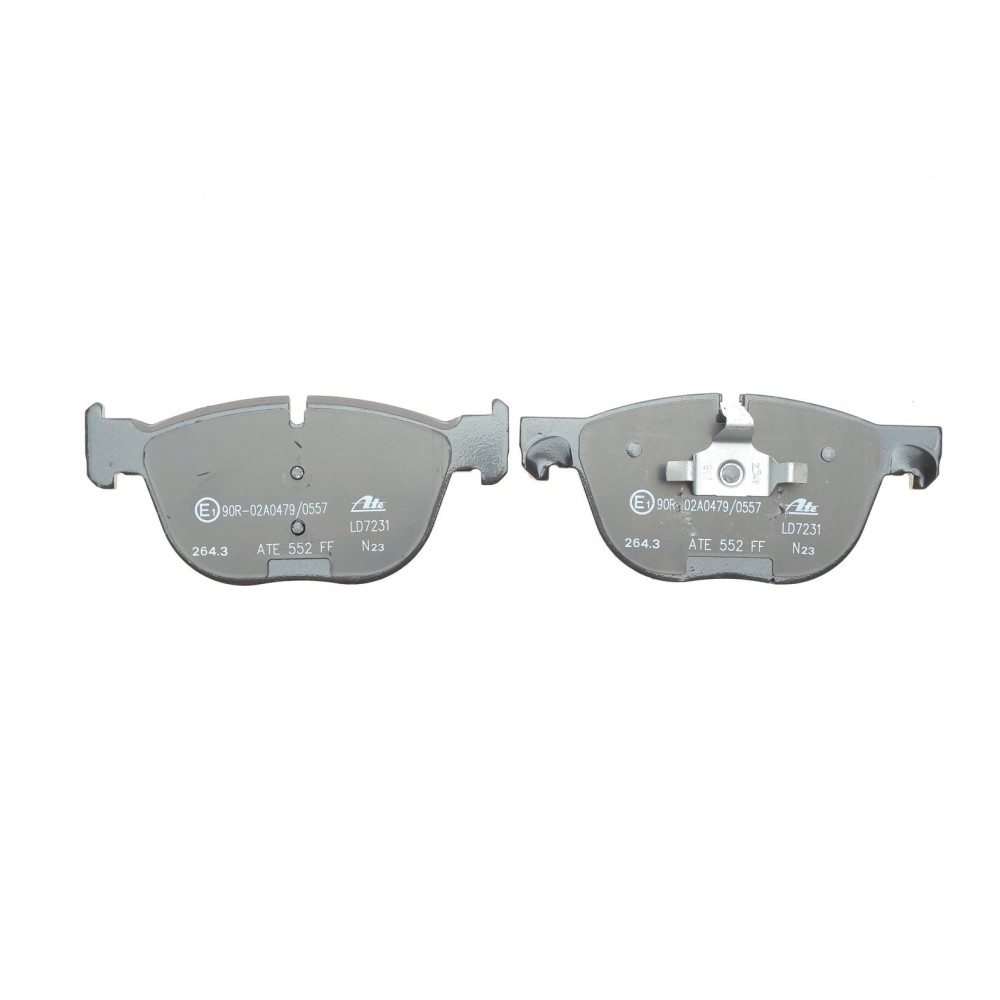 Колодки гальмівні (передні) BMW X5 (E70/F15/F85) 06-18/X6 (E71/E72/F16/F86) 08-19 (Ate) ATE Ceramic