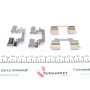Планка супорта (заднього) прижимна (к-кт) BMW 5(F10/F11)/ X3/X4 09- (Lucas)