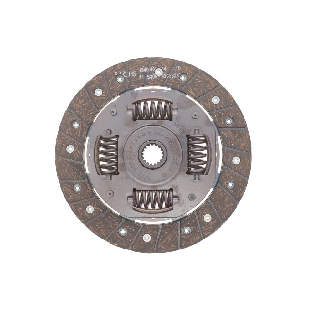 Комплект зчеплення Ford Fiesta/Mazda 2 1.25-1.4 96-08 (d=190mm) (+вижимний)