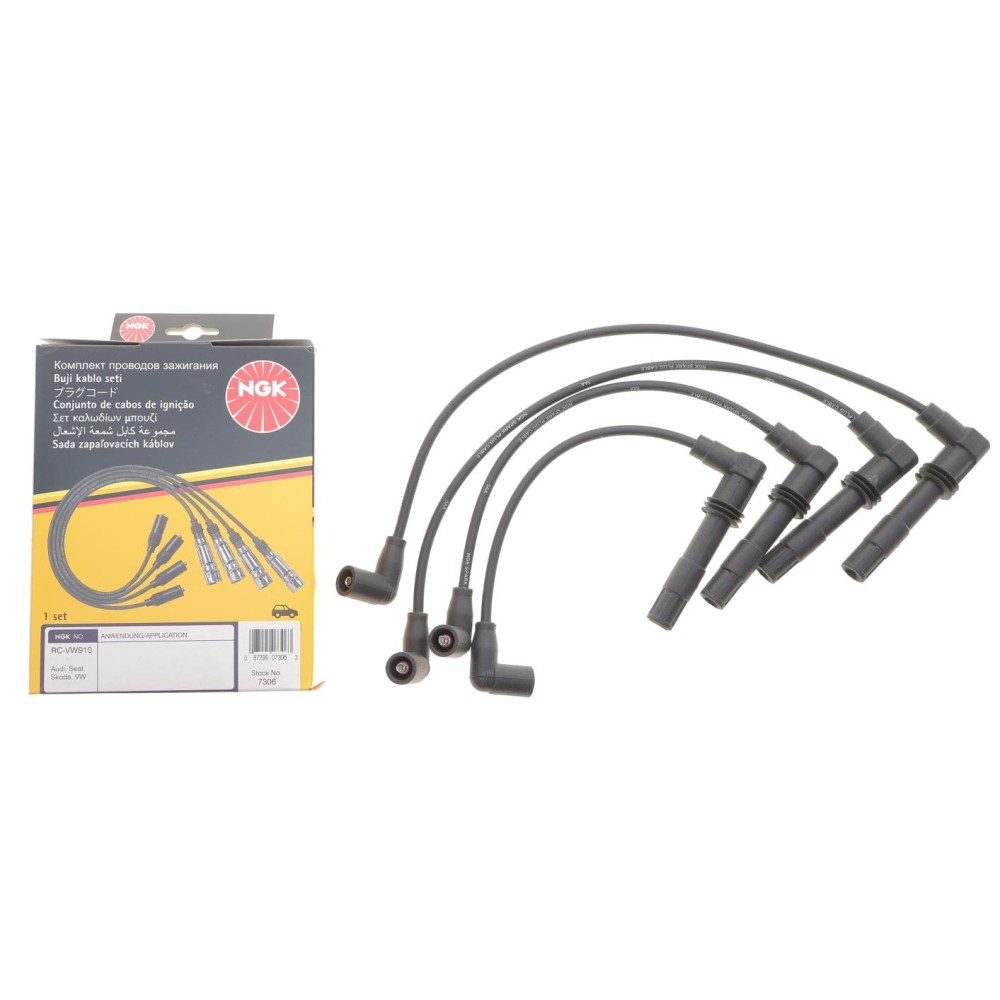 Проводи запалювання (к-кт) VW Caddy II 1.4 16V 00-04 (RC-VW910)