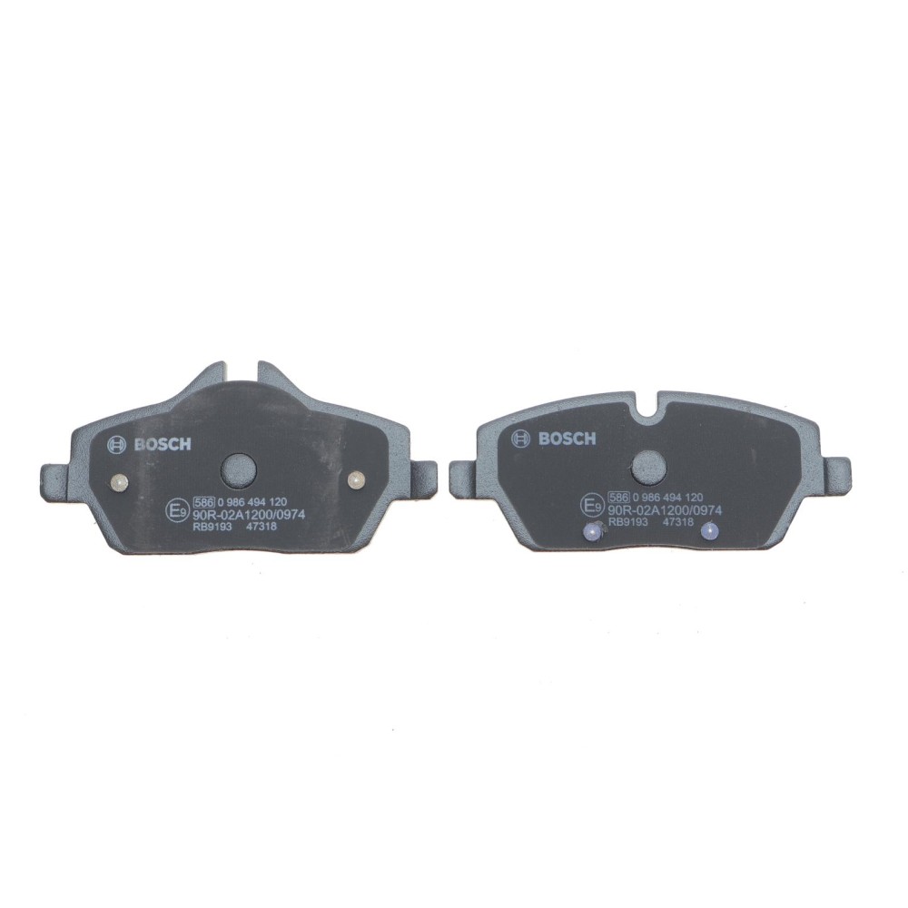 Колодки гальмівні (передні) BMW 1 (E81/E82/E87/E88) 04-13/2 (F45) 14-18