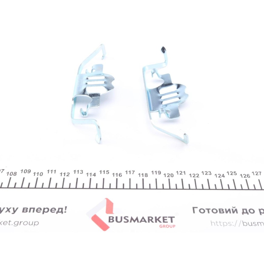Планка супорта (заднього) прижимна (к-кт) BMW X5 (E70)/X6 (E71/E72) 06-14 (Ate)