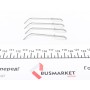 Планка супорта (заднього) прижимна (к-кт) Renault Clio 91-06 (Bendix)