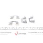 Планка супорта (заднього) прижимна (к-кт) Nissan X-Trail 01- (Akebono)