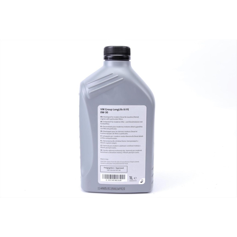 Олива 0W30 LongLife III (1л) VW504.00/507.00