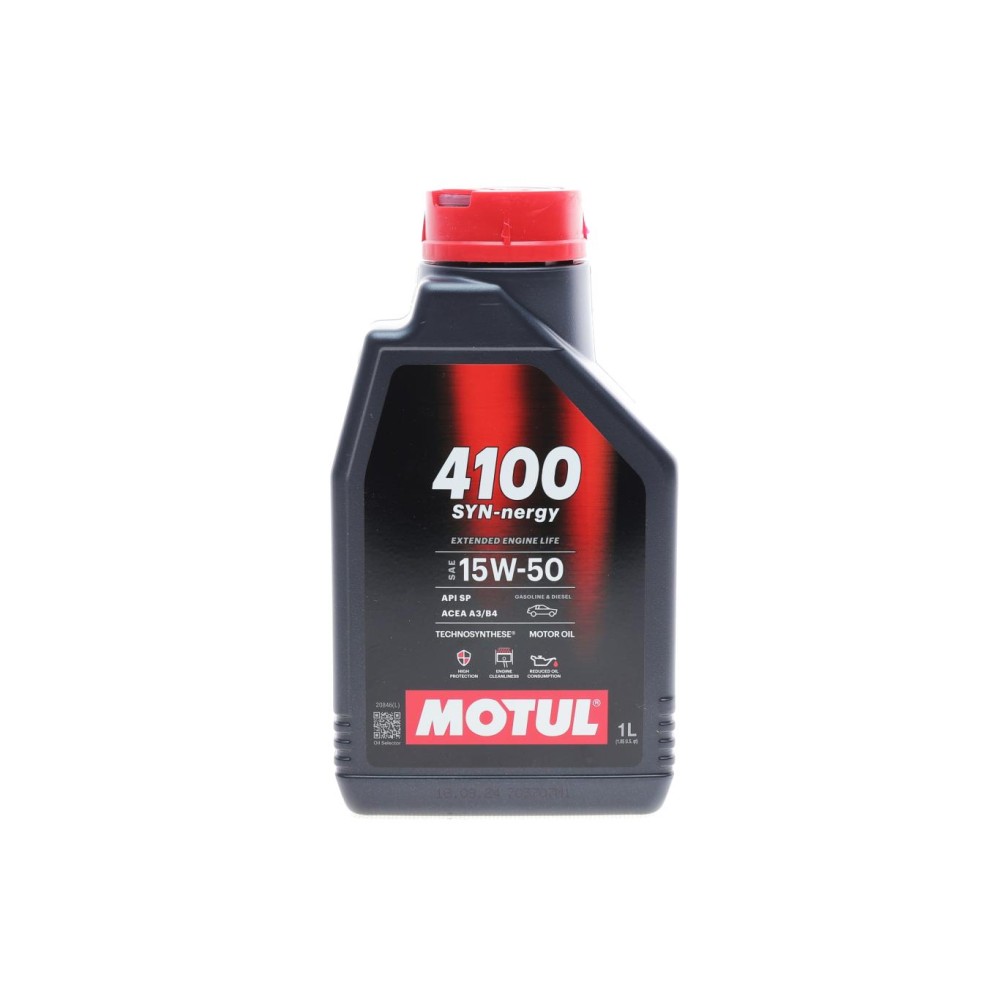 Олива 15W50 4100 Syn-nergy (1L) (API SP) (ACEA A3/B4) (113161)
