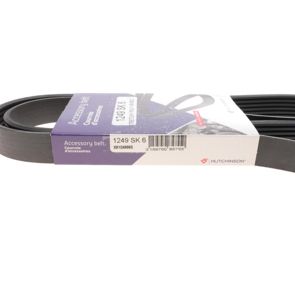 Ремінь генератора Ford Focus 1.8/2.0 04-12 (6PK1249)