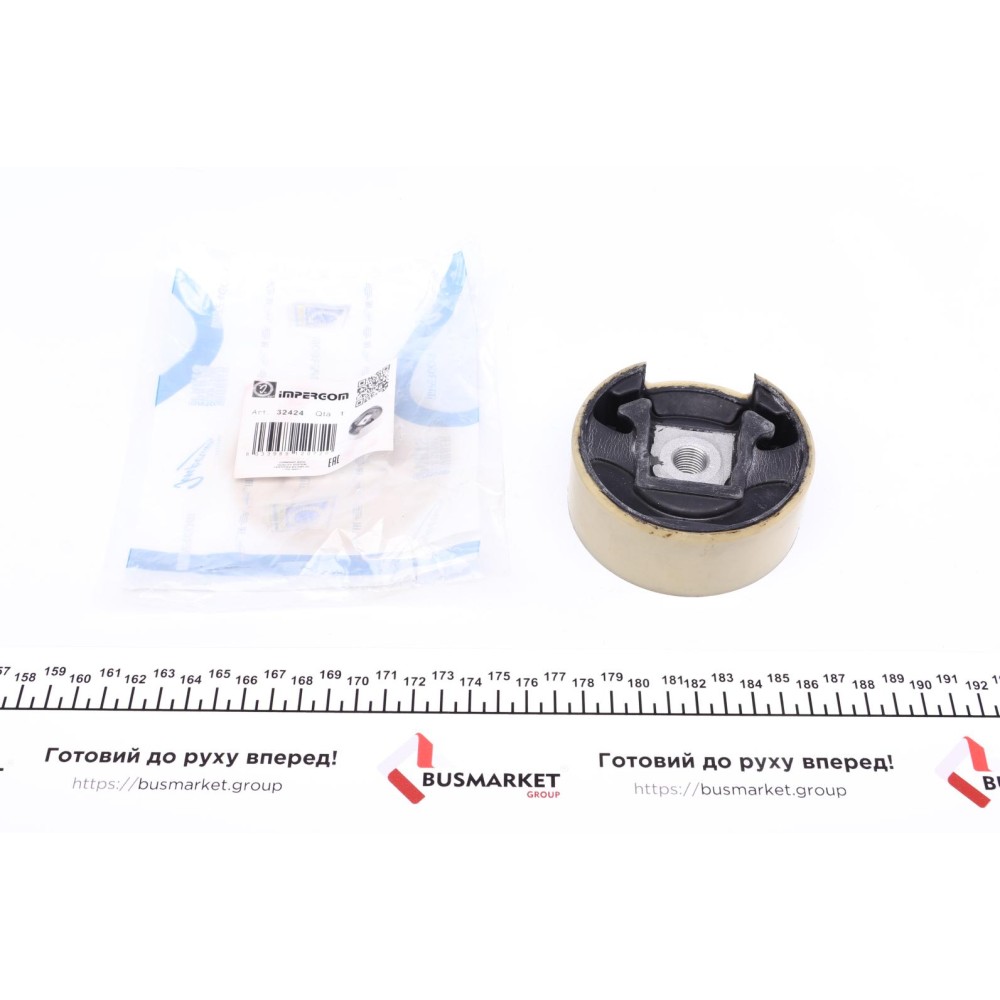 Подушка двигуна (верхня) VW Golf V/VI/Caddy III 1.2-2.0TDI 03- (з різьбою) (12.56x91.35x35.77)