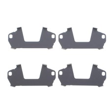Комплект протискрипних пластин (передніх) Citroen C2/C3 02-12