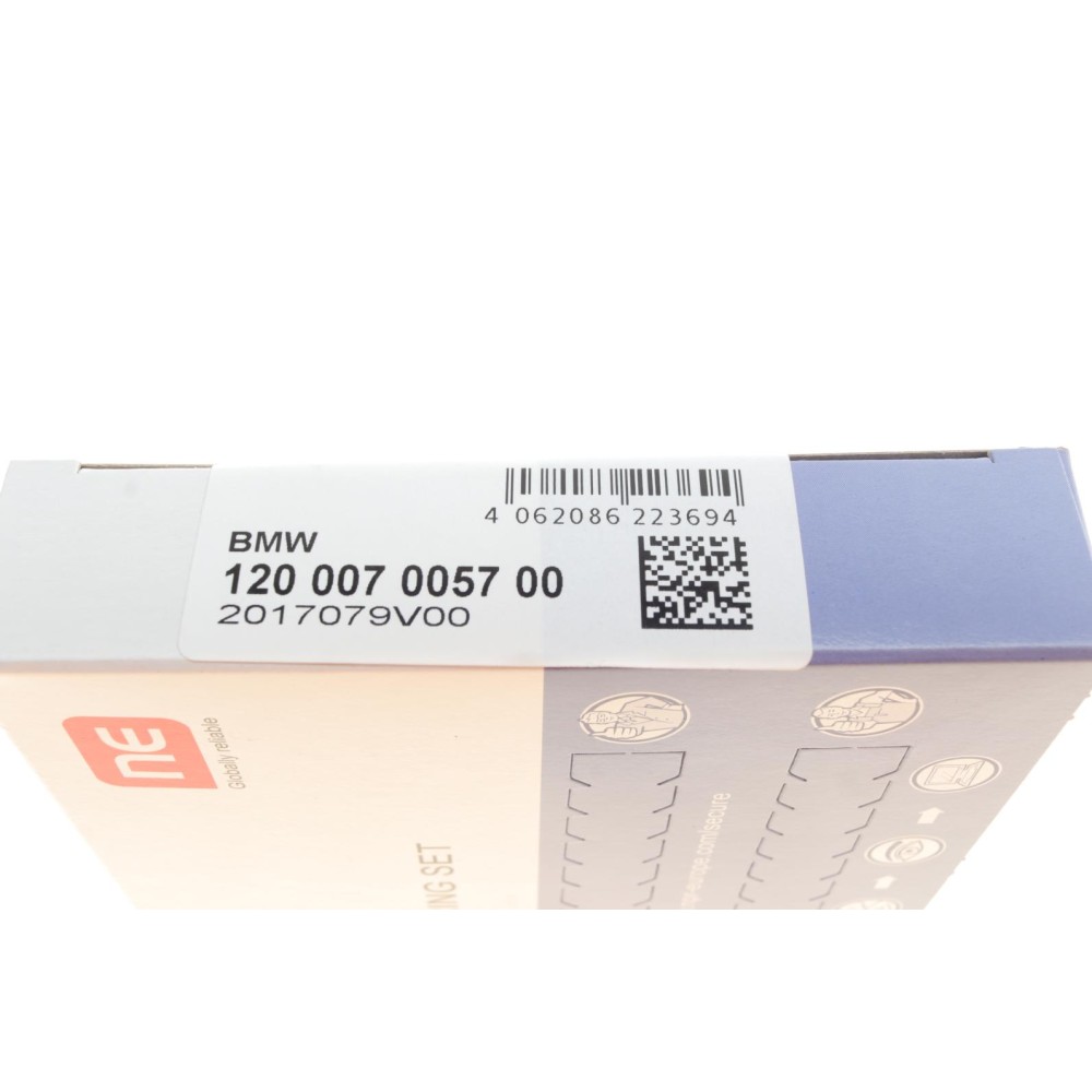 Кільця поршневі BMW X5 (E70)/X6 (E71) 3.0d 09-14 (N57) (84.00mm/STD) (1.75-1.75-2.0) = 8907590000