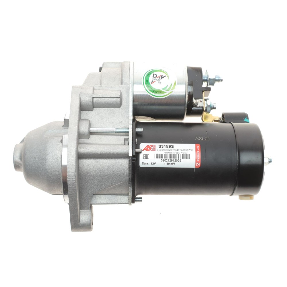 Стартер VW Passat 1.6-2.0 96-05 (12V/1.1 kw) (z=9)