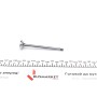 Клапан (випуск) Audi A4/A6/VW Passat 2.5TDI 97-05 (24x6x100.5) (азотований)