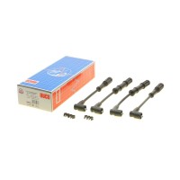 Проводи запалювання Fiat Doblo/Fiorino/Panda/Punto 1.2-1.4LPG 05- (високовольтні) (к-кт) (HÜCO)
